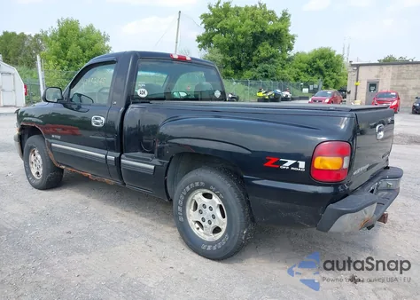 2001 Chevrolet Silverado 1500 Ls из США, поврежденный, VIN 1GCEK14T81Z107806